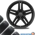 4x Alu Winterräder für Mercedes CLA Reifen 205/60R16 Hankook