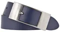 Bernd Götz Damen Leder Gürtel 35 mm marine Rindleder Damengürtel (100 cm)