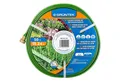 GRÜNTEK Bewässerungsschlauch Schlauch-Regner, Sprühschlauch, Rasensprenger Gartenschlauch 15,24 m, Beregnungsfläche 4-5 qm/m, Druck von 3 - 6 bar, (Schlauch), Schnellanschluss, Messing Verbindungsstück