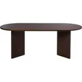 Selsey Esstisch Ovo Oval Holzoptik Nussbaum Wisconsin 204 cm
