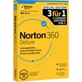 Norton Norton 360 Deluxe Special Edition Jahreslizenz, 3 Lizenzen Windows, Mac, Android, iOS Sicherheits-Software