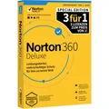 Norton Norton™ 360 Deluxe Special Edition Jahreslizenz, 3 Lizenzen Windows, Mac,