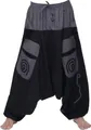Aladinhose Freizeithose Haremshose Simandra Herren, grau S/M