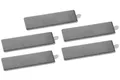 Connex Neodym-Quadermagnet - 30 x 10 x 1 mm - Selbstklebend - 5 Stück im praktischen Set - Extra starker Magnet - 1 kg Haftkraft - Für Haushalt & Werkstatt / Powermagnet / Klebemagnet / DY7100029