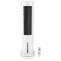 Brandson, Luftkühler mobil mit Wasserkühlung, Luftbefeuchter Ventilator, Turmventilator, leise, 50 W mit 5L Wassertank