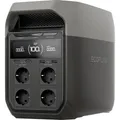 ECOFLOW Delta 3 Powerstation 20 Ah LiFe Schwarz, Grau mit Laderegler