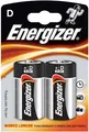 Energizer E300152200 - Alkali - Zylindrische - D - Schwarz - Rot - Silber - Sichtverpackung (629733)