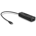 Lindy 43249 Schnittstellen-Hub USB 3.2 Gen 1 (3.1 Gen 1) Type-C 5000 Mbit/s Schwarz