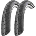 2er Pk Schwalbe Big Apple Ballonreifen 20x2.15'' (55-406), mit Reflex, K-Guard 3