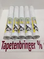 Vliestapete rasch 5x 540550 (5Rollen) Kreis Muster Cremeweiß Glanz Restposten