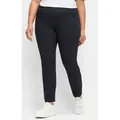 Sheego Jerseyhose 5-Pocket-Hose Innenbeinlänge ca. 77 cm blau 58