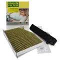 MANN FreciousPlus Innenraumfilter + Abdeckung für VW GOLF 5 6 PASSAT B6 B7 A3 8P