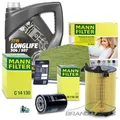 MANN INSPEKTIONSPAKET FÜR AUDI A3 SEAT SKODA OCTAVIA VW GOLF 5 6 TOURAN 1.6 2.0
