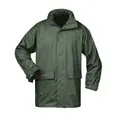 NORWAY® PU-Stretch-Regenjacke FALKENBERG, Oliv 1 Stück, Größe: L