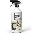 ReaVET Milbenspray Hühner 1L – Gegen Milben, Rote Vogelmilbe & Parasiten – Milben Spray für Hühnerstall & Geflügel I Umgebungsspray & Kontaktspray I Vorbeugend & bei Befall