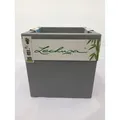 Lechuza Pflanzkübel eckig Canto Stone Low 30 steingrau