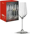 Spiegelau Champagnergläser LifeStyle 310ml | 4er Set | Kristallglas | spülmaschinenfest | bruchfest | transparent