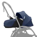 Stokke YOYO 0+ Neugeborenen Set, Air France Blue - Inklusive Matratze, ausziehbarem Verdeck und Fünfpunktgurt - Erfordert YOYO-Rahmen (separat erhältlich)