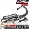 31648P2 Giannelli Auspuff Endtopf ELYSEO TREKKER extra V2 Peugeot 99/11