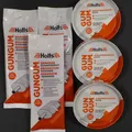 Holts Gun Gum Auspuffreparatur Set für Abgasanlage Dichtpaste 600g + 3x Banda...