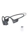 SHOKZ OpenRun Pro 2 Mini Knochenschall Sportkopfhörer, Open-Ear-Ohrhörer mit Bluetooth 5.3, Mikrofon mit Geräuschunterdrückung, IP55 wasserdicht, 12 Std. Wiedergabe, USB-C Schnellladung, Schwarz