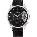 Tommy Hilfiger Baker Herrenuhr - Schwarz/Schwarz
