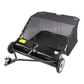 DEMA Rasenkehrmaschine 95 cm – Laubkehrmaschine, Rasenkehrer, Laubkehrer – robust, langlebig, einfach zu montieren – für Rasentraktor, Garten, Hof, Rasenpflege