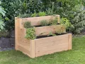 BM TYP 538 Stufenhochbeet, 106 x 76 x 73 cm, Douglasie natur