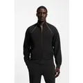 BOSS für Herren. 50553566 Baumwollsweatshirt mit schwarzer Kontrastpaspel (XL), Lässig, Sportlich, Baumwolle