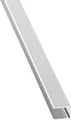 Gutta U-Profil 200 cm 16 mm silber