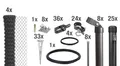 Alberts Zaun Alberts 631246 Maschendrahtzaun als Zaun-Komplettset, mit Einschlagbod, Alberts 631246 Maschendrahtzaun als Zaun-Komplettset, mit Einschlagbod