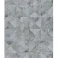Noordwand Fototapete Tapete Topchic Graphic Shapes Facet Metallic-Grau, (1 St) grau