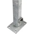 FLORAWORLD Zaunpfosten, Stahl, BxHxL: 15 x 10 x 109,3 cm - silberfarben