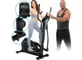 Miweba Sports Crosstrainer MC500, Pulsmessung, Transportrollen