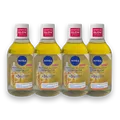 4 Stück je 400 ml NIVEA Skin Glow Mizellenwasser Make-Up Entferner (11,87€/L)
