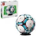 LEGO 43019 Editions Football Fußball, Mini-Stadion mit beweglicher Jubelszene