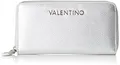VALENTINO Divina Zip Around Wallet Argento