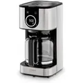 Caso Filterkaffeemaschine schwarz|silberfarben