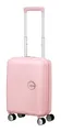 American Tourister Soundbox Mini -Kinderkoffer 47x32x21cm, 22L-Hartschalen-Handgepäcktrolley, geeignet für die meisten Fluggesellschaften inkl. EasyJet -Leichtgewicht mit 4 Rollen, Rosa(Pastel Pink)