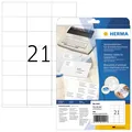 HERMA Adress-Etiketten, 70 x 42 mm, Ecken spitz, weiß 1 bis 40 Stk SPARE 47%