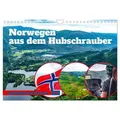 Norwegen aus dem Hubschrauber - Luftaufnahmen und Panorama (Wandkalender 2026 DIN A4 quer) CALVENDO Monatskalender von Calvendo/ www.bihlmayer-media.c