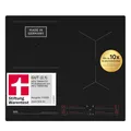 AEG Induktionskochfeld 60cm, Made in Germany, 4 Flex-Kochzonen mit Kratzresistenter SaphirMatt-Oberfläche, SenseBoil verhindert Überkochen, Bridge-Kombination 2er Zonen, Hob²Hood, TI64IB1FIZ