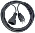 Brennenstuhl Qualitäts-Kunststoff-Verlängerungskabel H05VV-F 3G1,5 schwarz 2 m