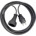 Brennenstuhl 1165010015 Strom Verlängerungskabel   Schwarz 2.00 m H05VV-F 3G ...