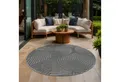 Sanat Teppich Berlin, rund, Höhe: 6 mm, In -und Outdoor geeignet, Außenbereich,Terasse, Balkon, modern