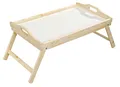 Kesper 69014 Servier-/ Bettbrett aus Kiefernholz, 50 x 30,5 x 23 cm