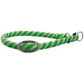 Wolters Hunde-Halsband Schlupfhalsband Everest reflektierend lime/schwarz schwarz Länge: 35 cm Durchmesser: 9 mm