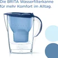 BRITA Wasserfilter Kanne Marella blau (2,4l) inkl. 3x MAXTRA PRO All-in-1 Wasser