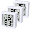 technoline Thermo-Hygrometer WS9425 3er Set weiß  Hygrometer