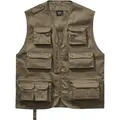 Brandit Sweatweste Hunting Vest grün 7XL